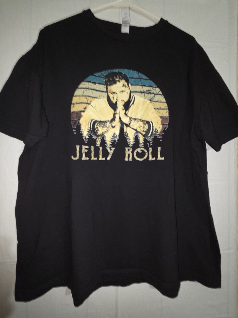 Jelly Roll Vintage Graphic Tee - Black